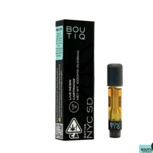Boutiq Carts NYC SD – Live Resin Cartridge 1-Gram (sativa) - Boutiq switch