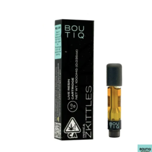 Boutiq Carts Zkittles – Live Resin Cartridge 1-Gram (indica) - Boutiq switch