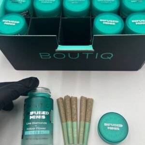 Boutiq Infused Minis Live Diamonds + Indoor Flower 5PK 0.5G – 2.5G - Boutiq switch