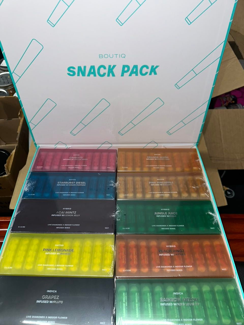 Boutiq Snack Pack Pre Rolls – Bulk Deal - Boutiq switch