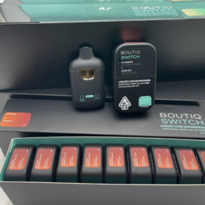Boutiq Switch Liquid Live Diamonds 2g Disposable Carts - Boutiq switch