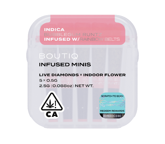 Bubblegum Runtz x Rainbow Beltz - Boutiq switch